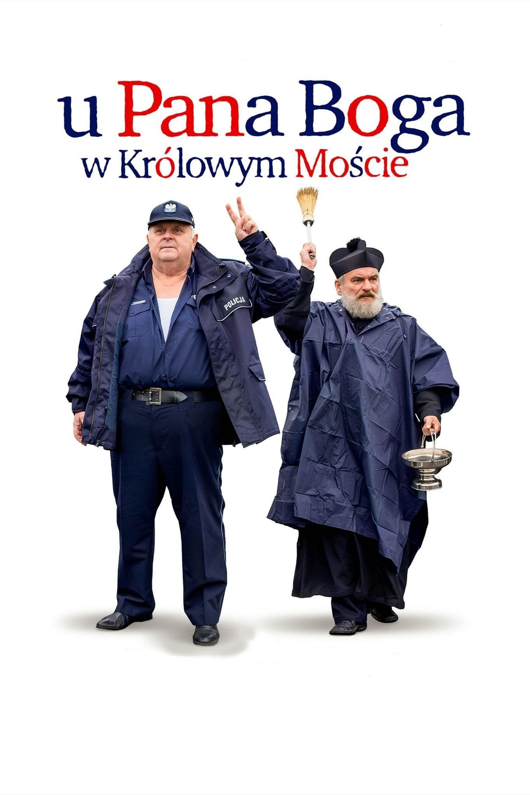 Plakat U Pana Boga w Królowym Moście